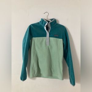 Columbia quarter button fleece Size xs